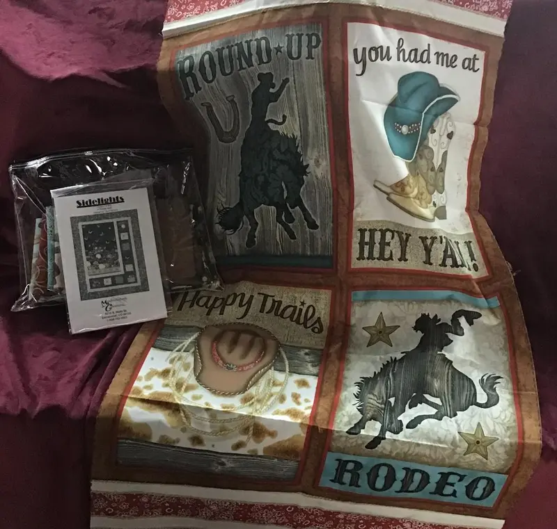 Rodeo Roundup Sidelights Kit 46.5 X 62.5 1