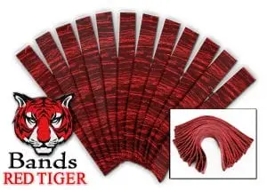 Rope Smart Rope Smart Red Tiger Dally Wrap Bands 1