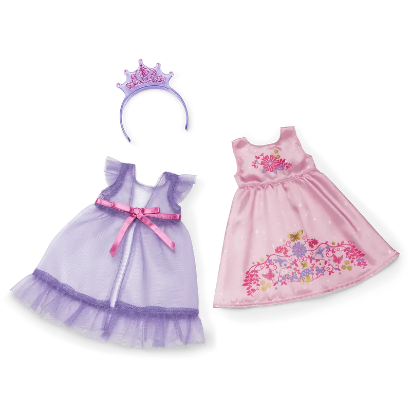 Royal Ruffles Nightie & Robe For Welliewishers™ Dolls 1