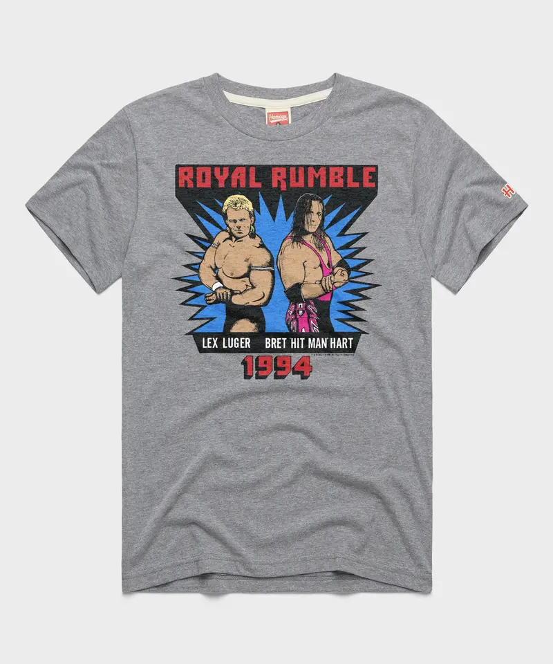 Royal Rumble 1994 Luger And Hart 1