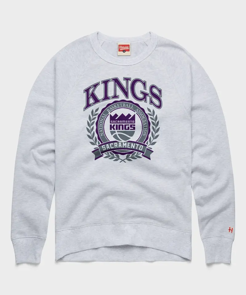 Sacramento Kings Crest Crewneck 1