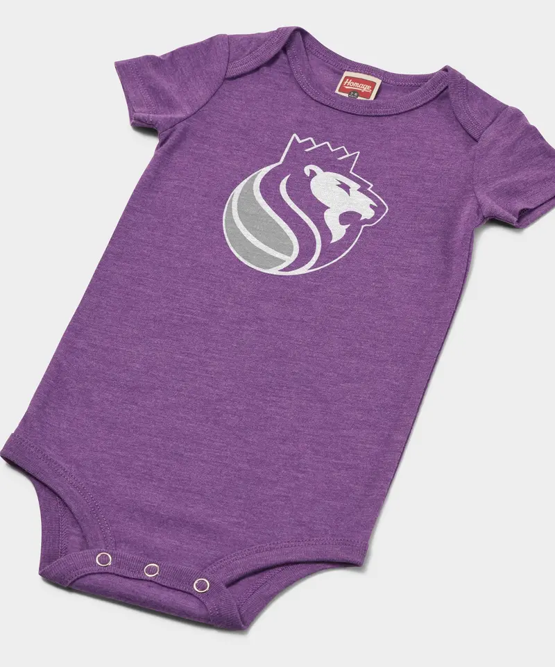 Sacramento Kings Logo Baby One Piece 2