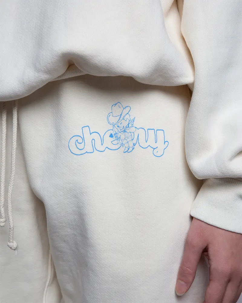 Sakuranbo Cowboy Sweatpant (Cream) 4