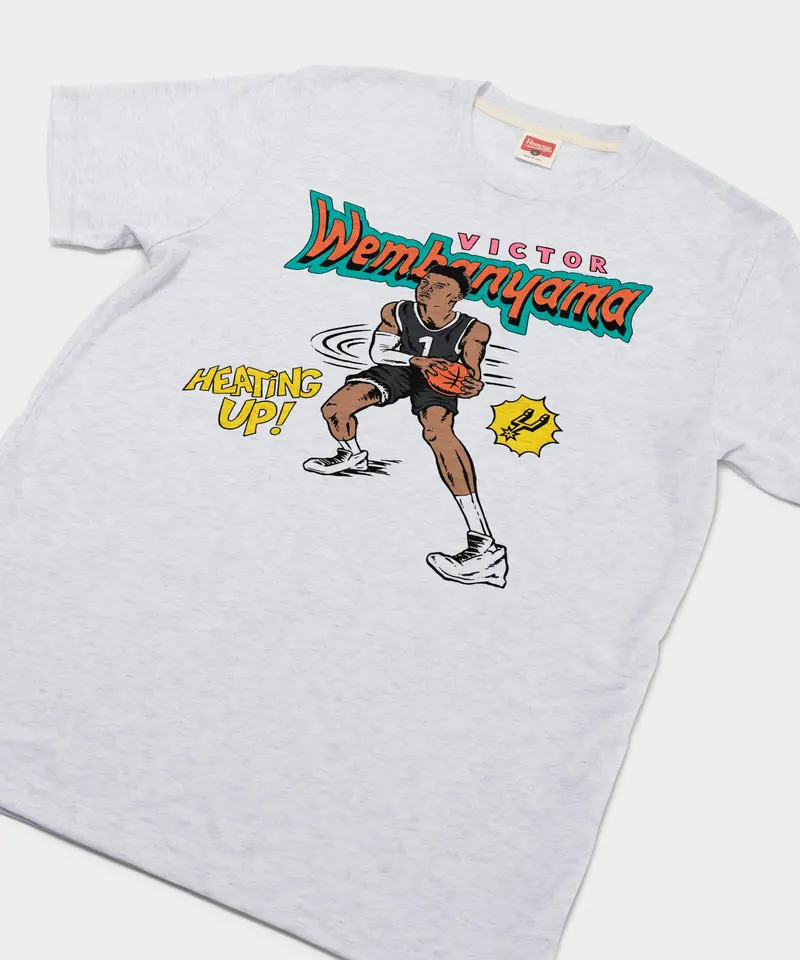 San Antonio Spurs Comic Book Victor Wembanyama 2