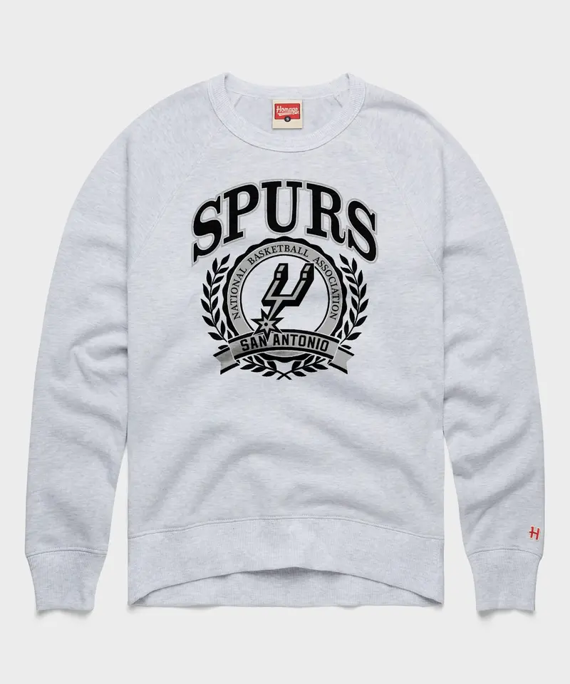 San Antonio Spurs Crest Crewneck 1