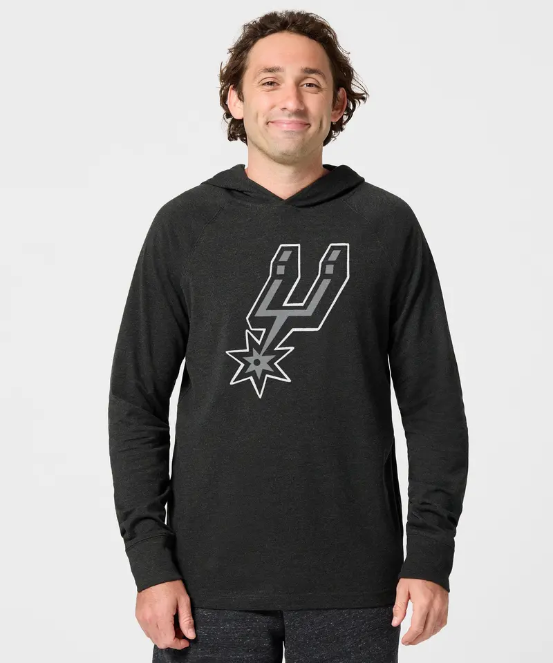 San Antonio Spurs Logo Lightweight Hoodie 3