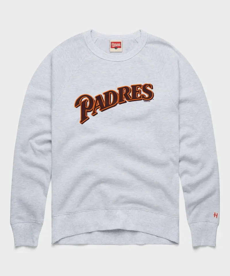 San Diego Padres Jersey Logo '85 Crewneck 1