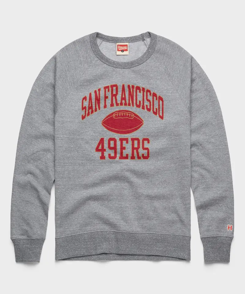 San Francisco 49Ers Gridiron Crewneck 1