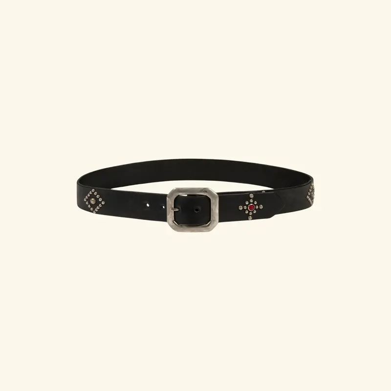 Santa Fe Studded Belt (Black) 1
