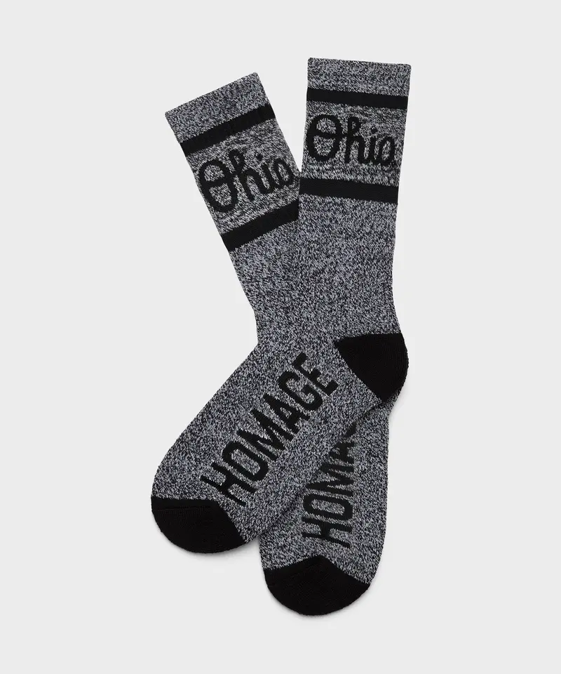Script Ohio Athletic Socks 1