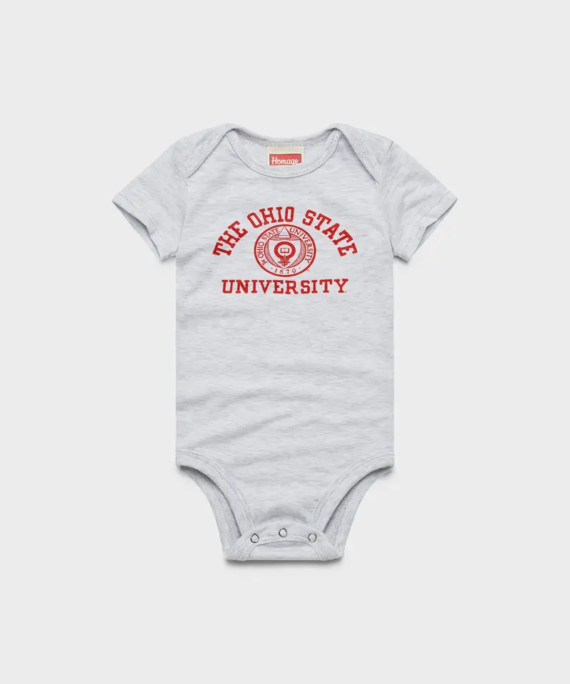 Seal Of The Ohio State University Baby One Piece 1