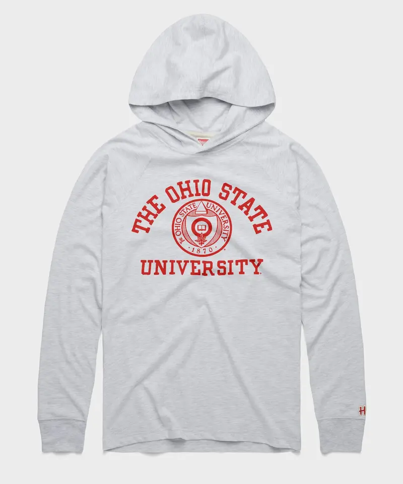 Seal Of The Ohio State University Lightweight Hoodie 1