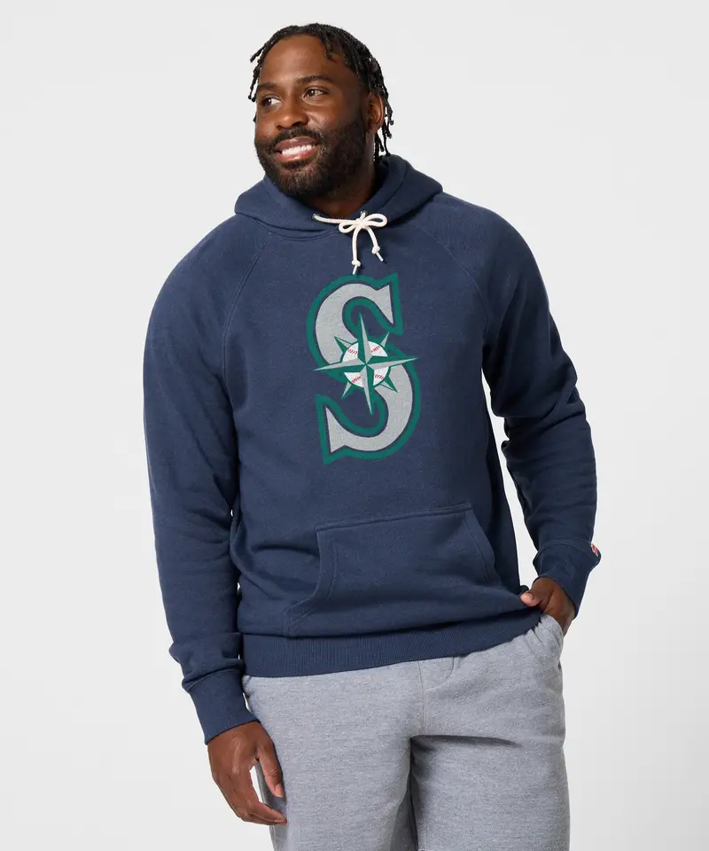 Seattle Mariners Cap Logo '93 Hoodie 3
