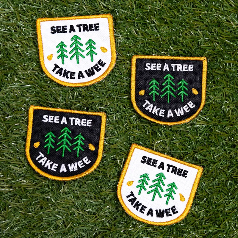 See A Tree Take A Wee Arch Patch 1
