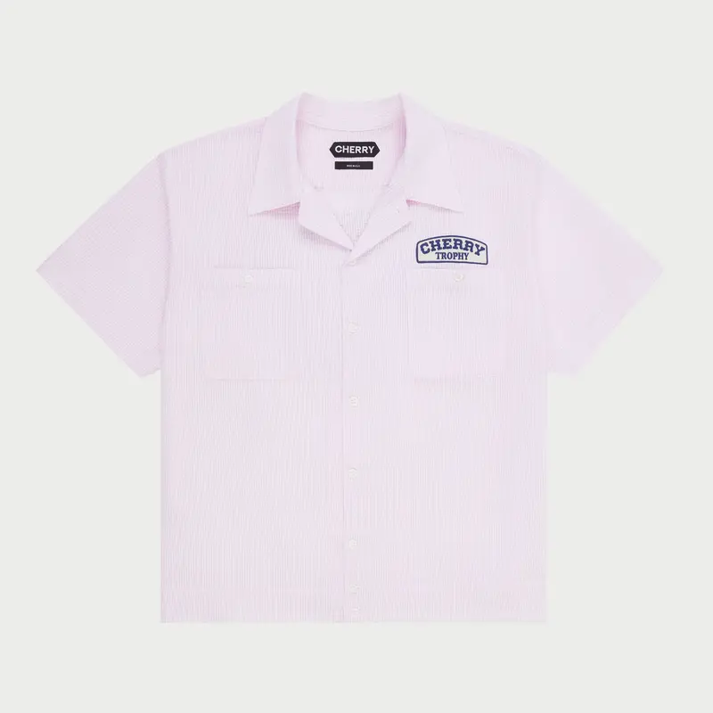 Seersucker Trophy Mechanic Shirt 1