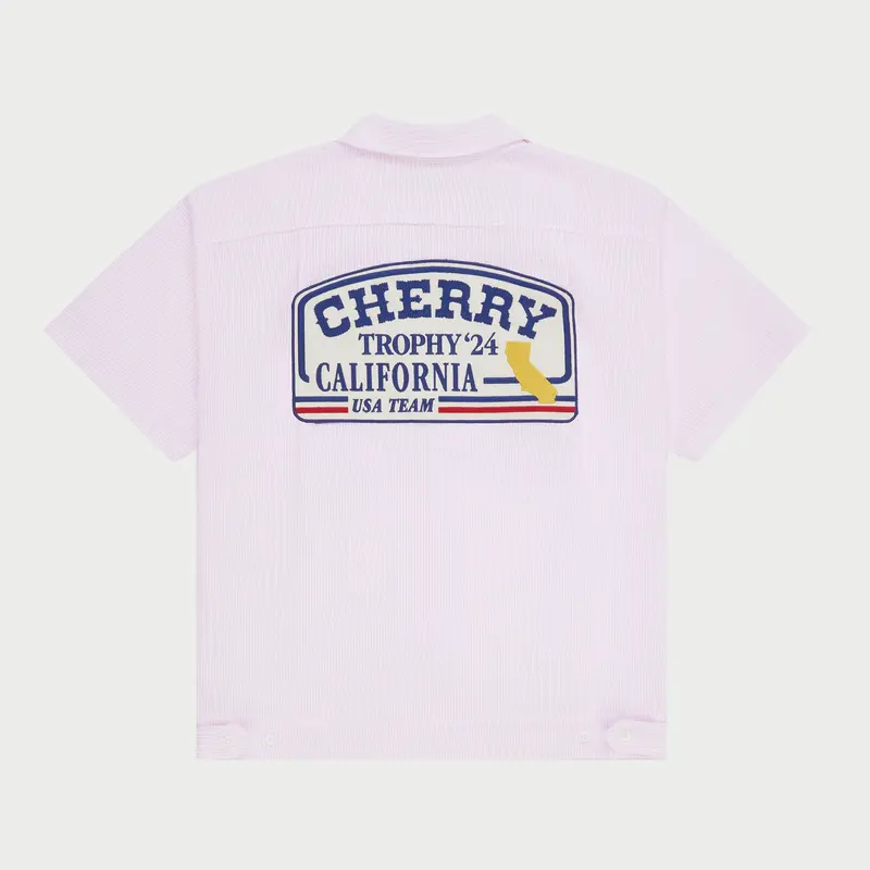 Seersucker Trophy Mechanic Shirt 2
