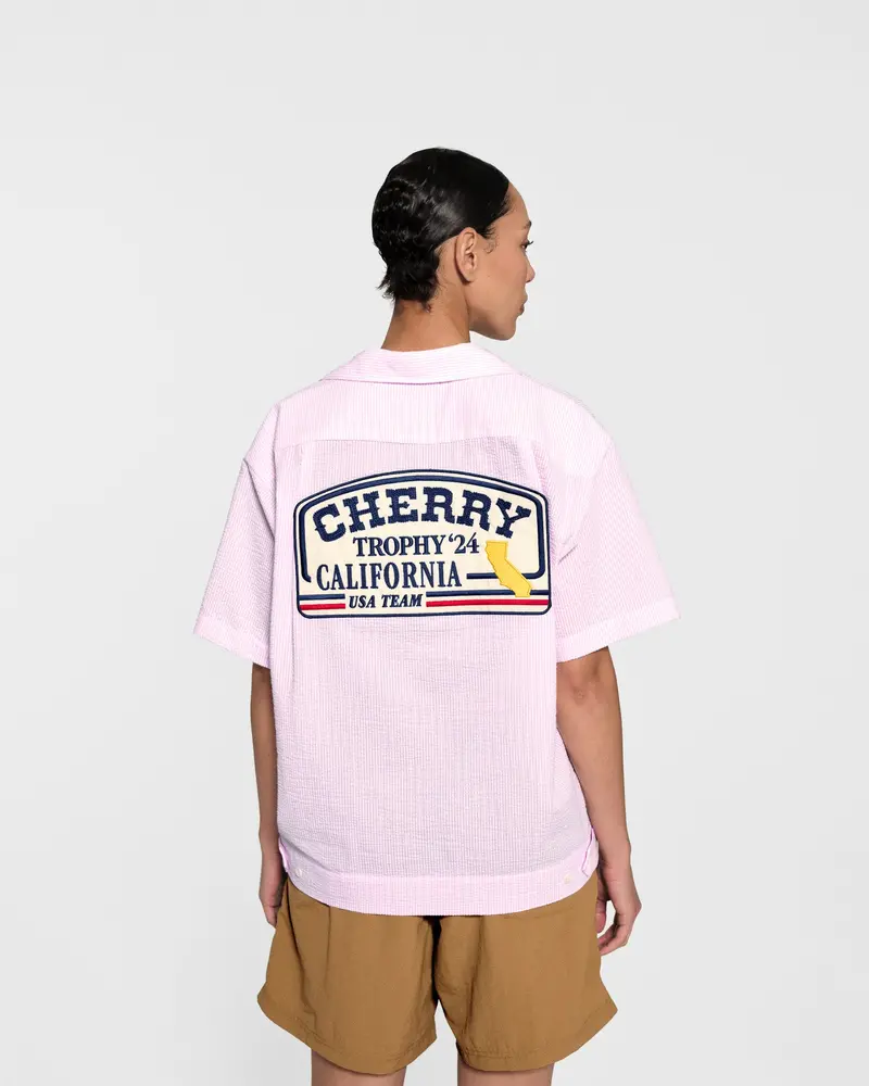 Seersucker Trophy Mechanic Shirt 4