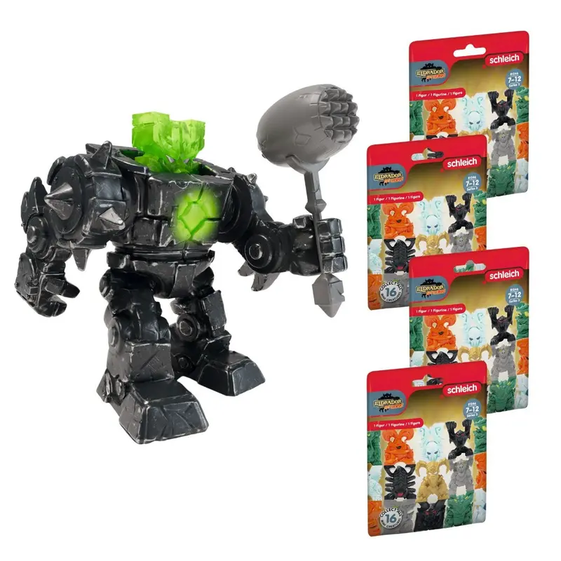 Shadow Stone Robot + 4 Mini Creature Blind Bags 1