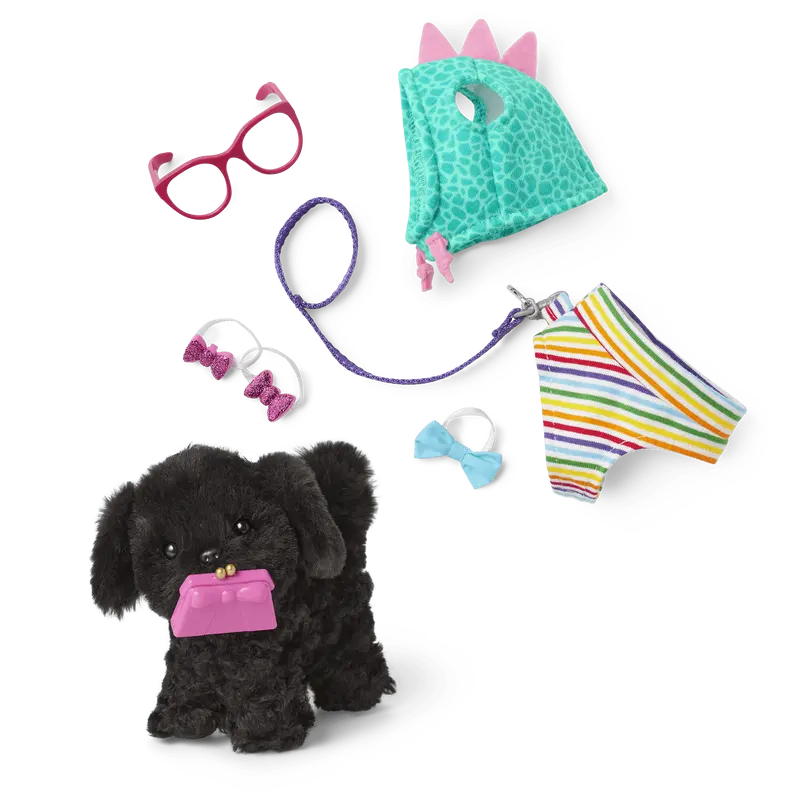 Shi-Poo Sweetie Dog For 18-Inch Dolls & Fancy Pet Fashion Accessories 1