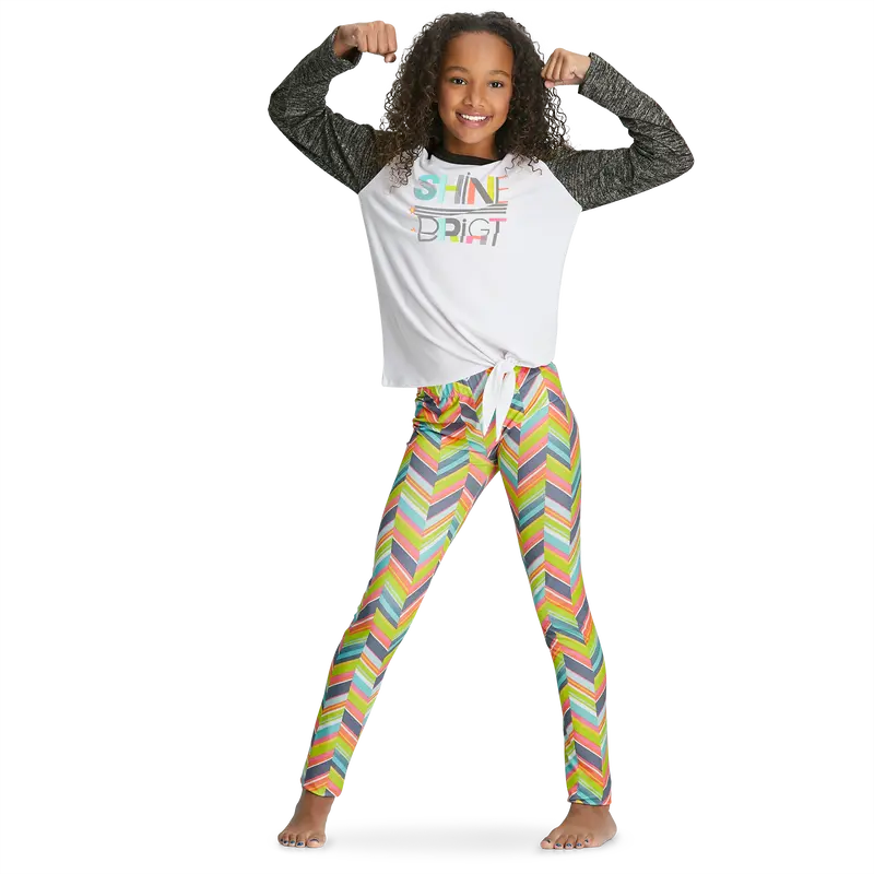 Shine Bright Pajamas For Girls 1