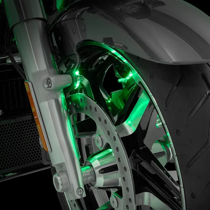 Shock & Awe® 3.0 / Fork Mounted Illuminators For H-D Touring 1