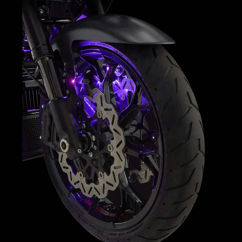 Shock & Awe Evolved™ / Fork Mounted Illuminators For H-D Touring 1