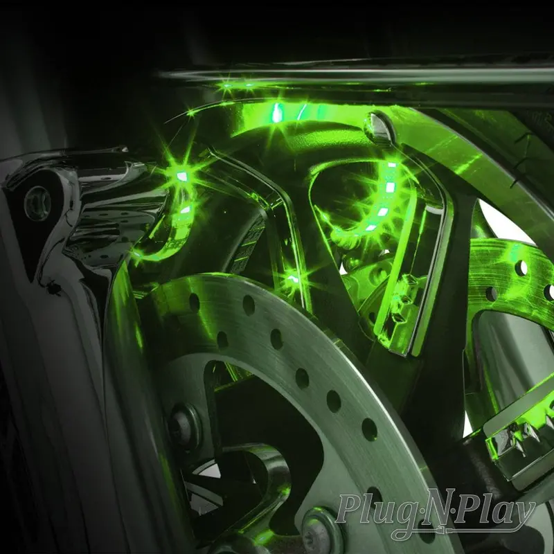 Shock & Awe® / Fork Mounted Illuminators 2.0 For H-D Touring 1