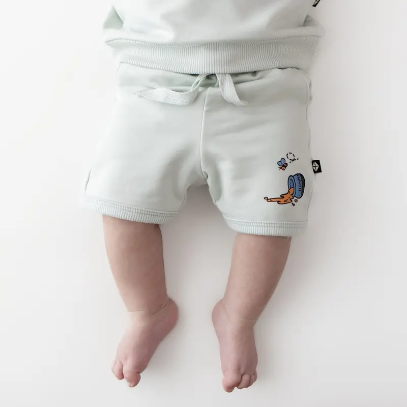 Short Sleeve Jogger Set In Winnie The Pooh On Dew 4