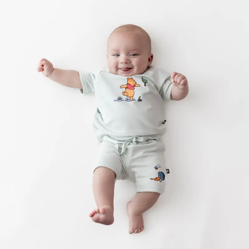 Short Sleeve Jogger Set In Winnie The Pooh On Dew 7