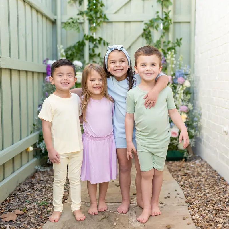 Short Sleeve Pajamas In Basil 4