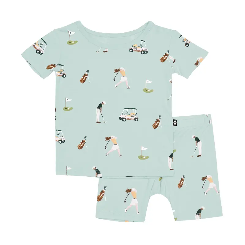 Short Sleeve Pajamas In Golf 2