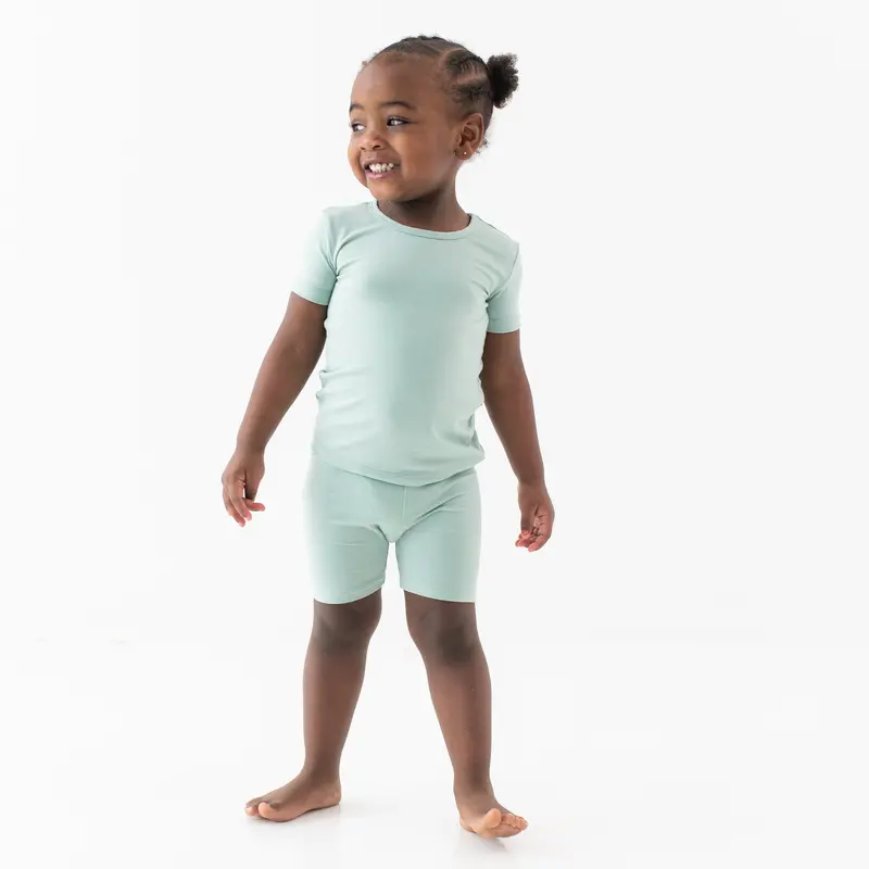 Short Sleeve Pajamas In Sage 1
