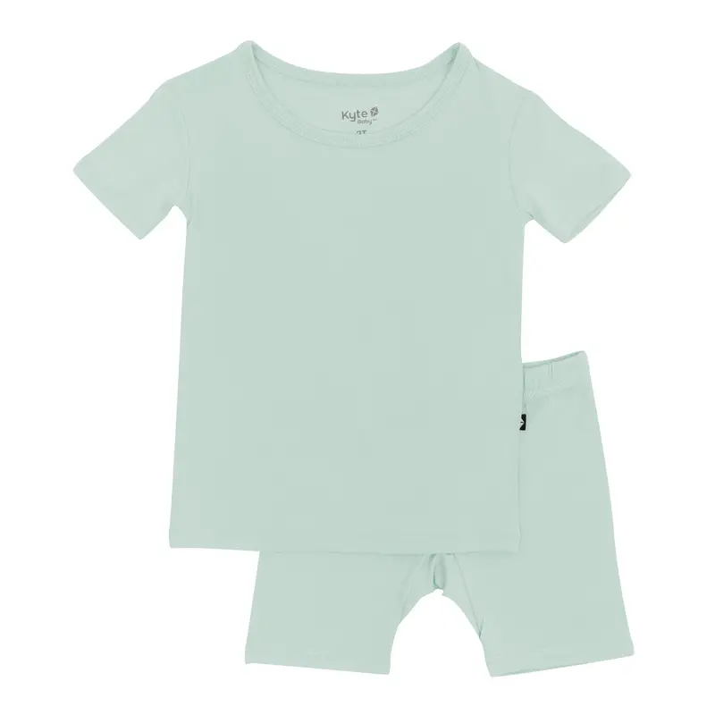 Short Sleeve Pajamas In Sage 2