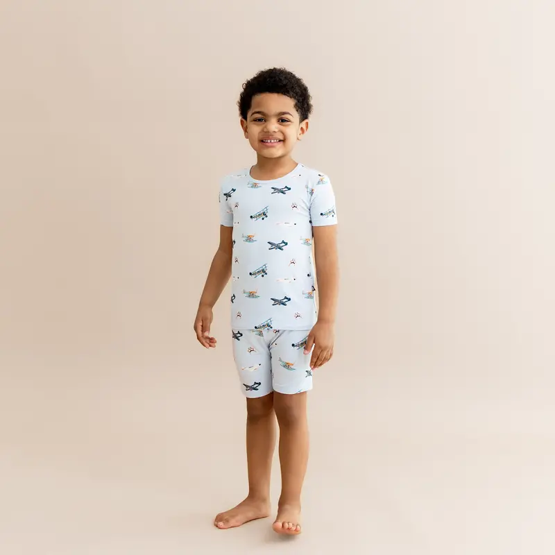 Short Sleeve Pajamas In Take Off 3