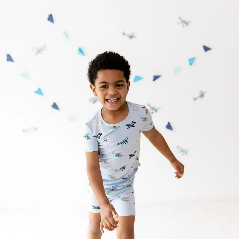 Short Sleeve Pajamas In Take Off 4