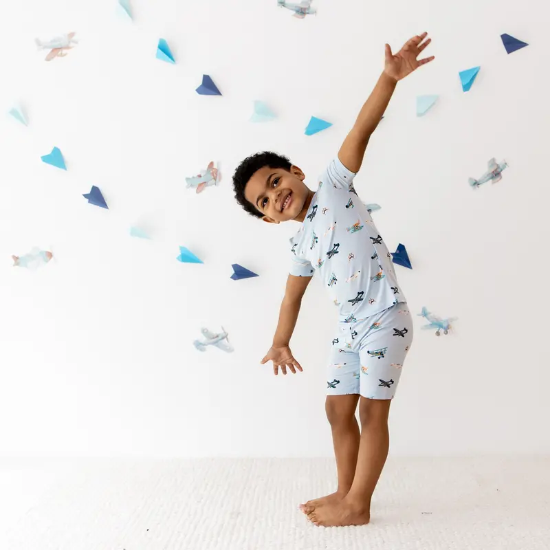 Short Sleeve Pajamas In Take Off 5