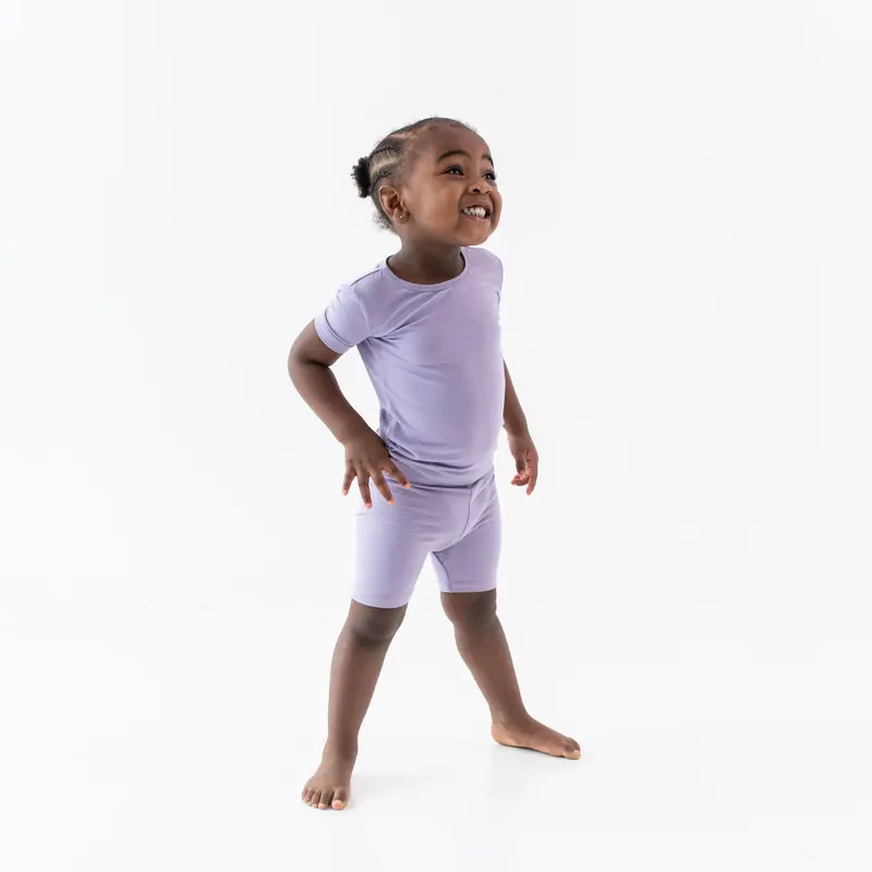 Short Sleeve Pajamas In Taro 1