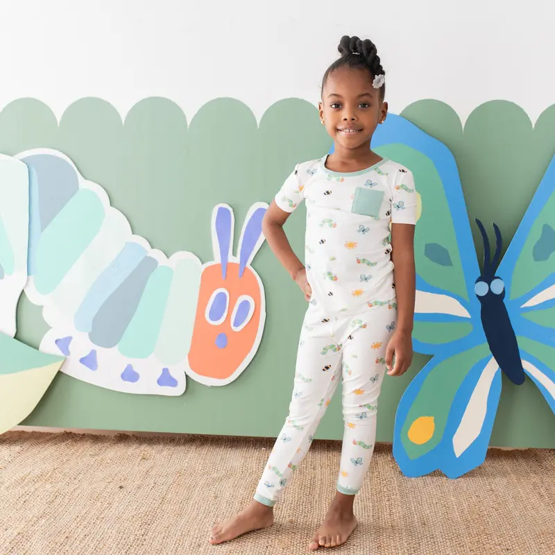 Short Sleeve With Pants Pajamas In The Very Hungry Caterpillar™ And Friends 1