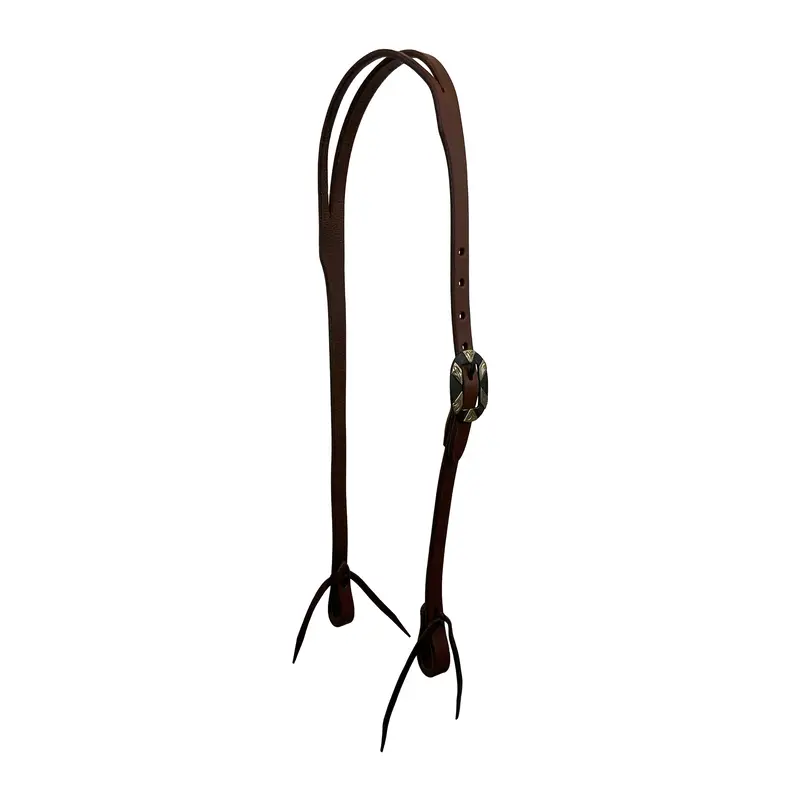 Silver Bar Headstall 2