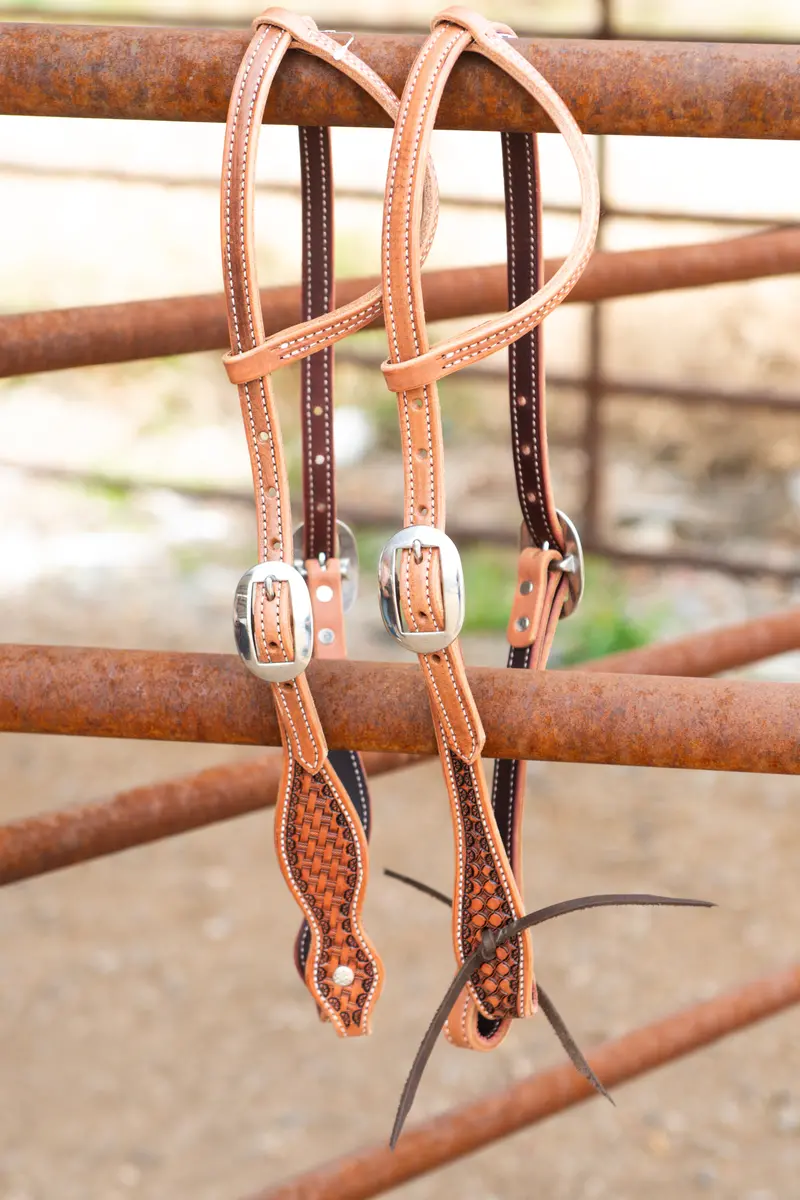 Silver Spur Saddlery #35 Single Ear Headstall 1