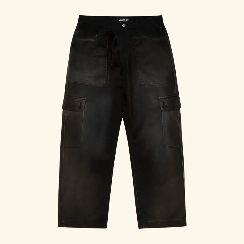 Six Pocket Cargo Pants (Vintage Black) 1