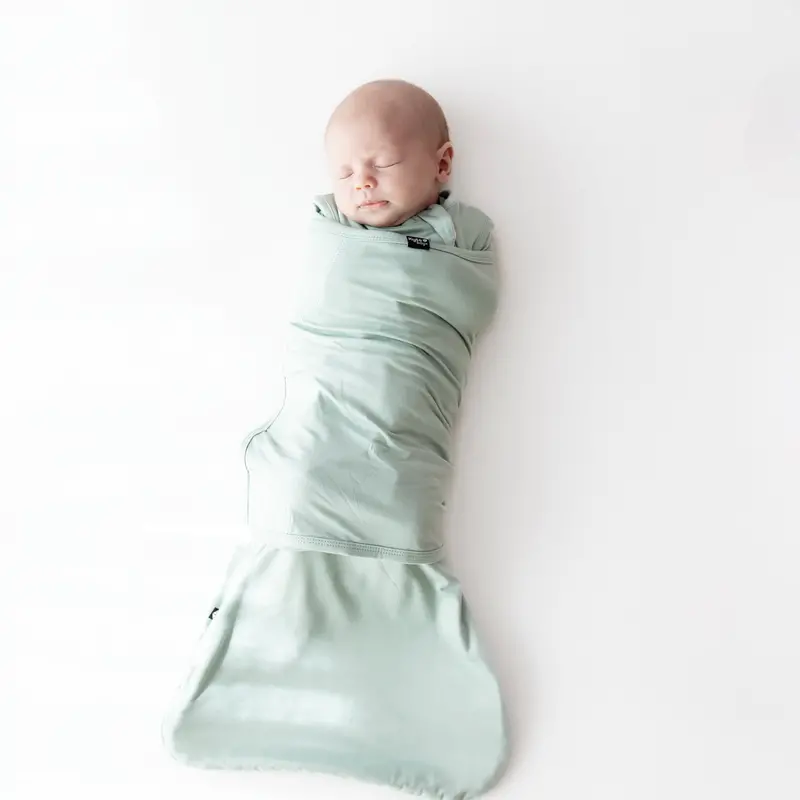 Sleep Bag Swaddler In Sage 0.5 1
