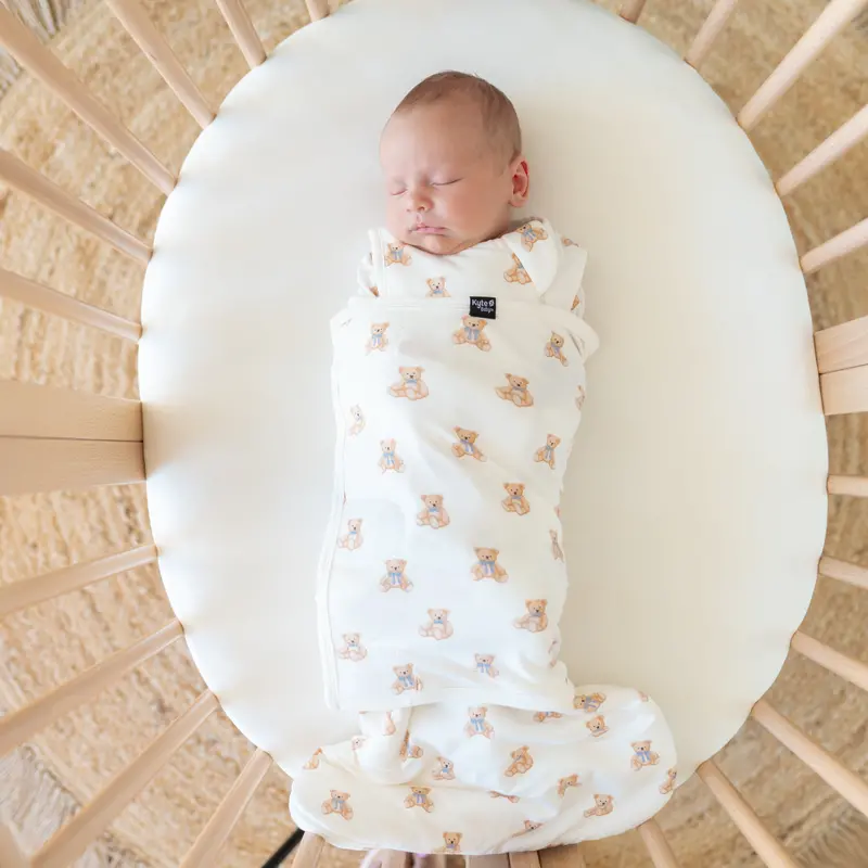 Sleep Bag Swaddler In Teddy Bear 1.0 1
