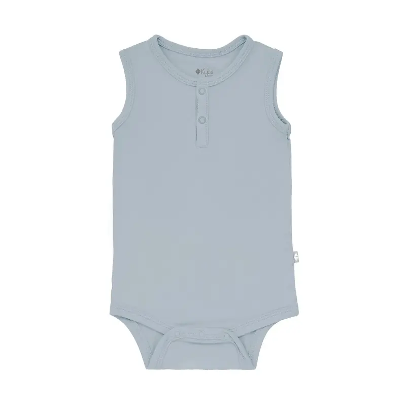 Sleeveless Bodysuit In Fog 1
