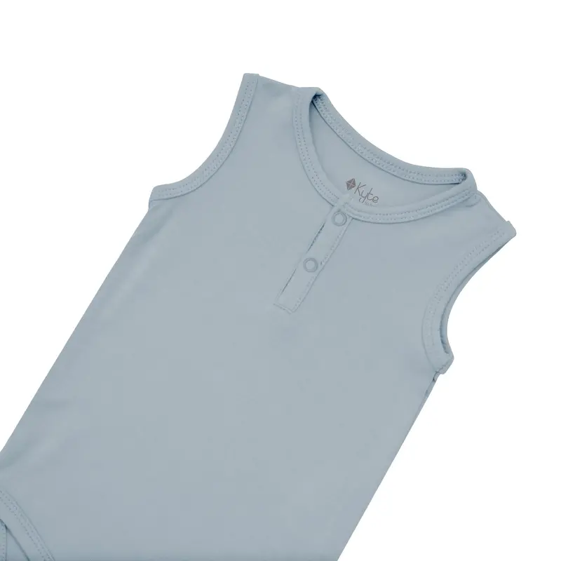Sleeveless Bodysuit In Fog 4