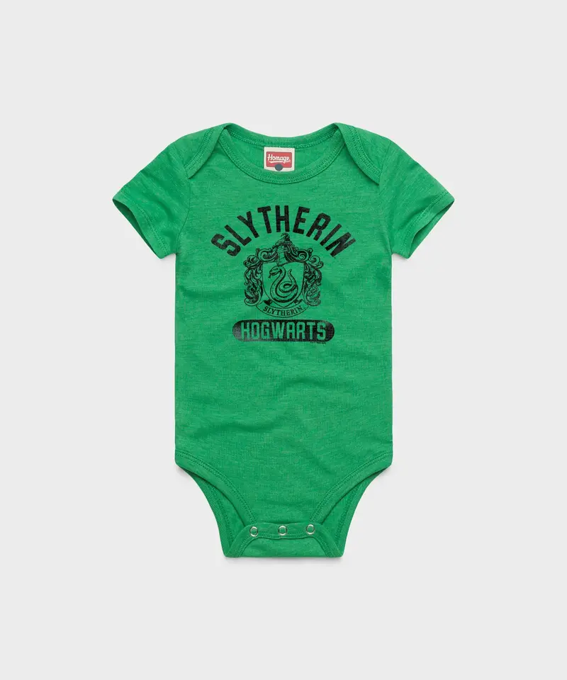 Slytherin Crest Baby One Piece 1