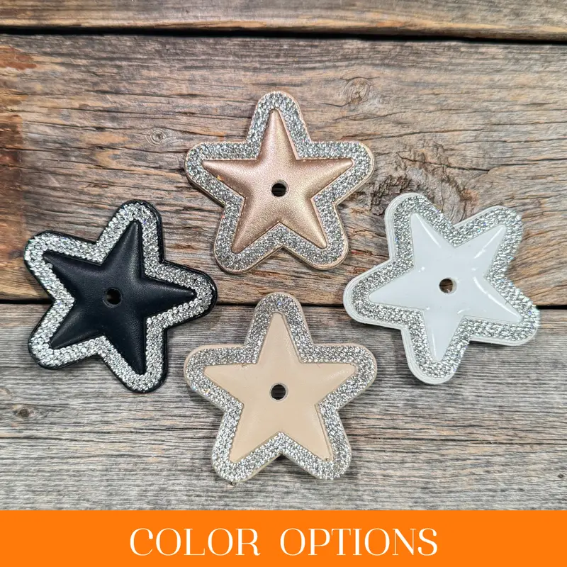 Small Star Rhinestone Rosette 1