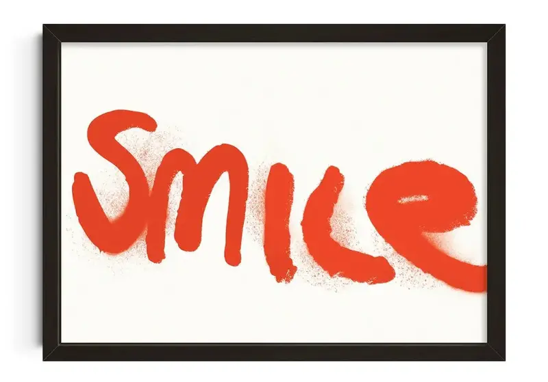 Smile For Me - Unframed 1