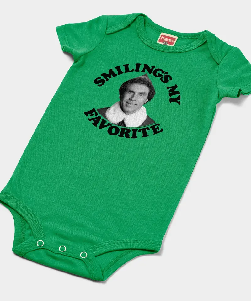 Smiling's My Favorite Baby One Piece 2