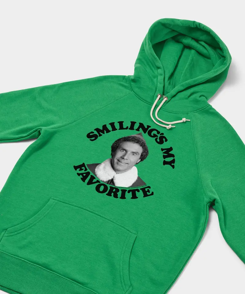 Smiling's My Favorite Hoodie 2